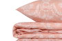 L'essentiel linge de maison Juego de funda de edredón individual Pure - Powder